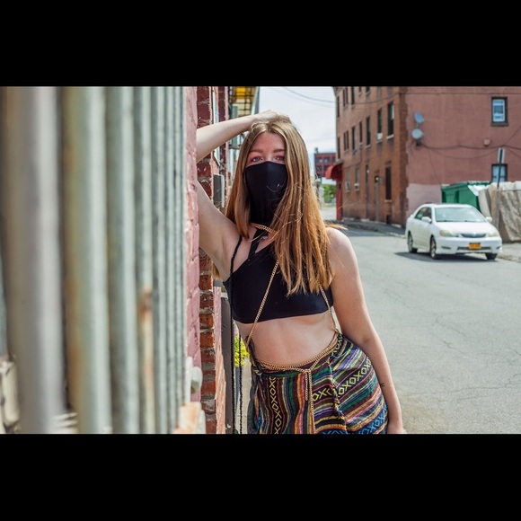 Ninja crop top (with filter pocket!) - Picture 7 of 7